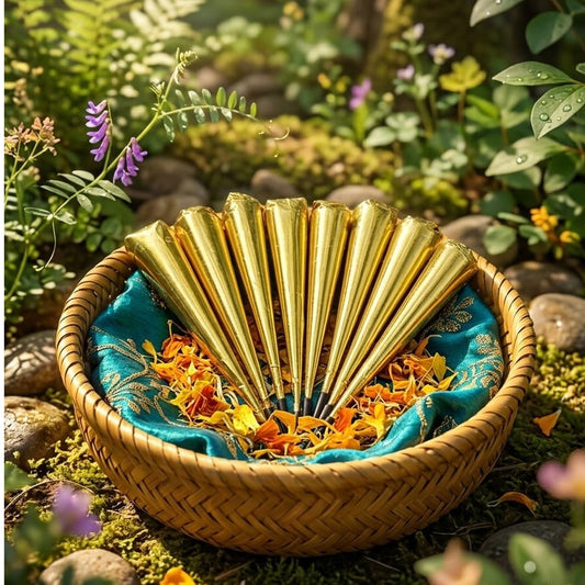 Instant Henna Cone (A single henna cone can be used for two stencil applications)