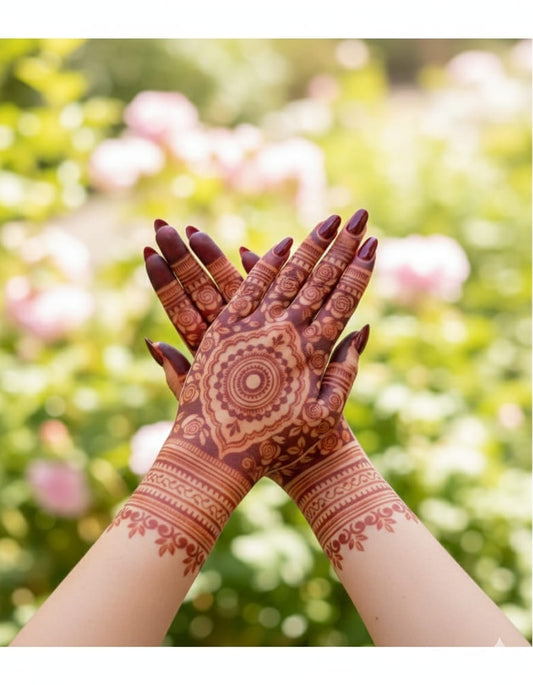ROYAL MANDALA CUFF STENCIL
