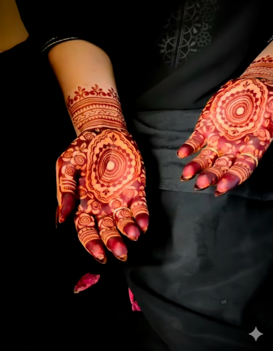 ROYAL MANDALA CUFF STENCIL