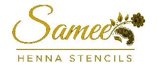 samee henna stencils